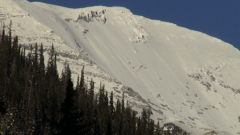 The upper face the day after the descent on walk out.preview