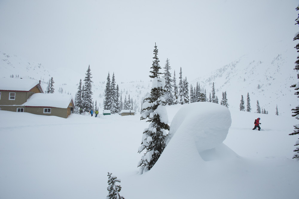 Austin Ross, Sunrise Lodge, Esplanade Range, BC, Canada photo:Adam Clark