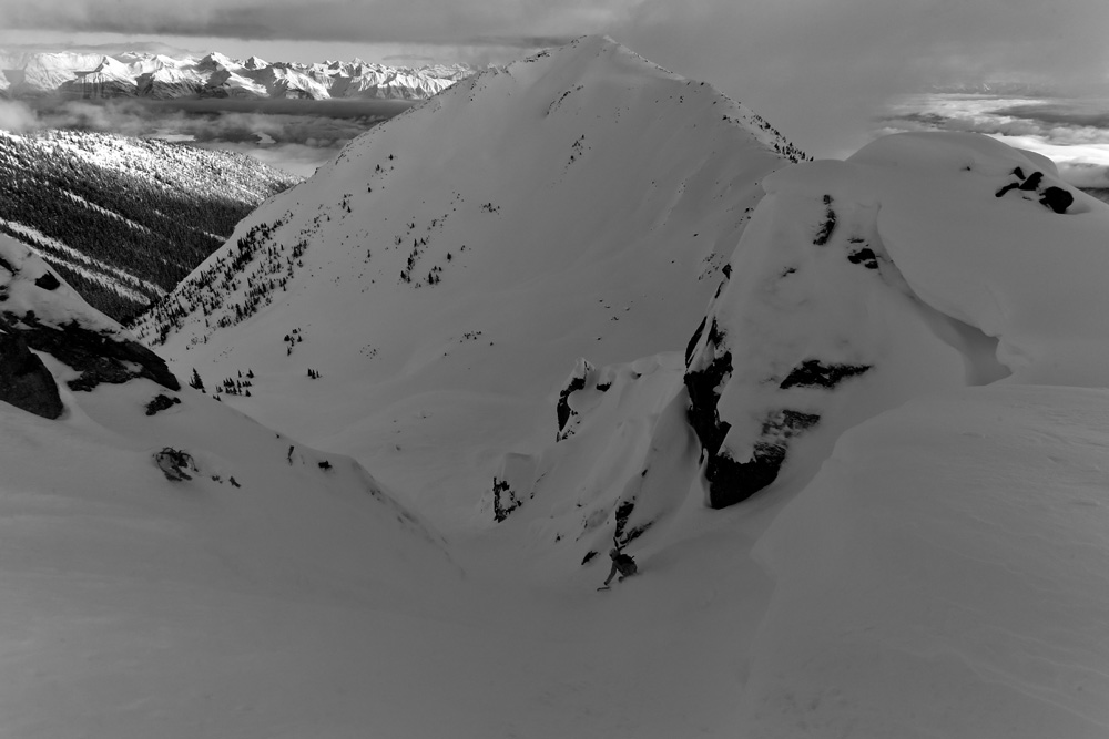 Christina Lusti, Sunsrise Lodge, Esplanade Range, BC, Canada photo:Adam Clark