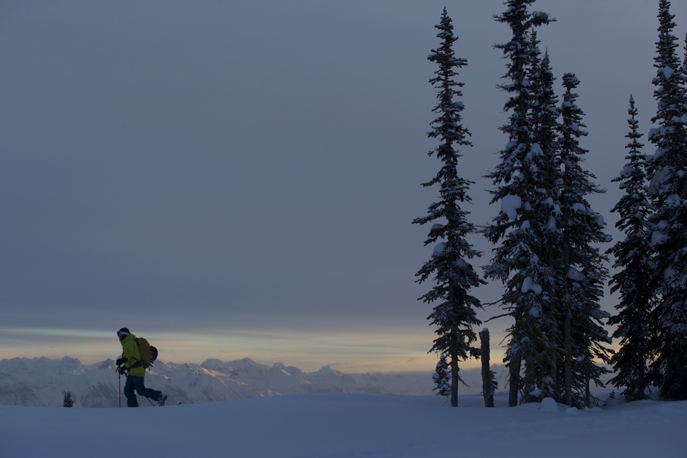 Stian Hagen, Sunrise Lodge, Esplanade Range, BC, Canada photo:Adam Clark