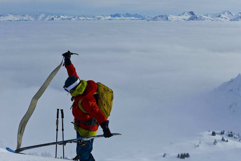 Stian Hagen, Sunrise Lodge, Esplanade Range, BC, Canada photo:Adam Clark