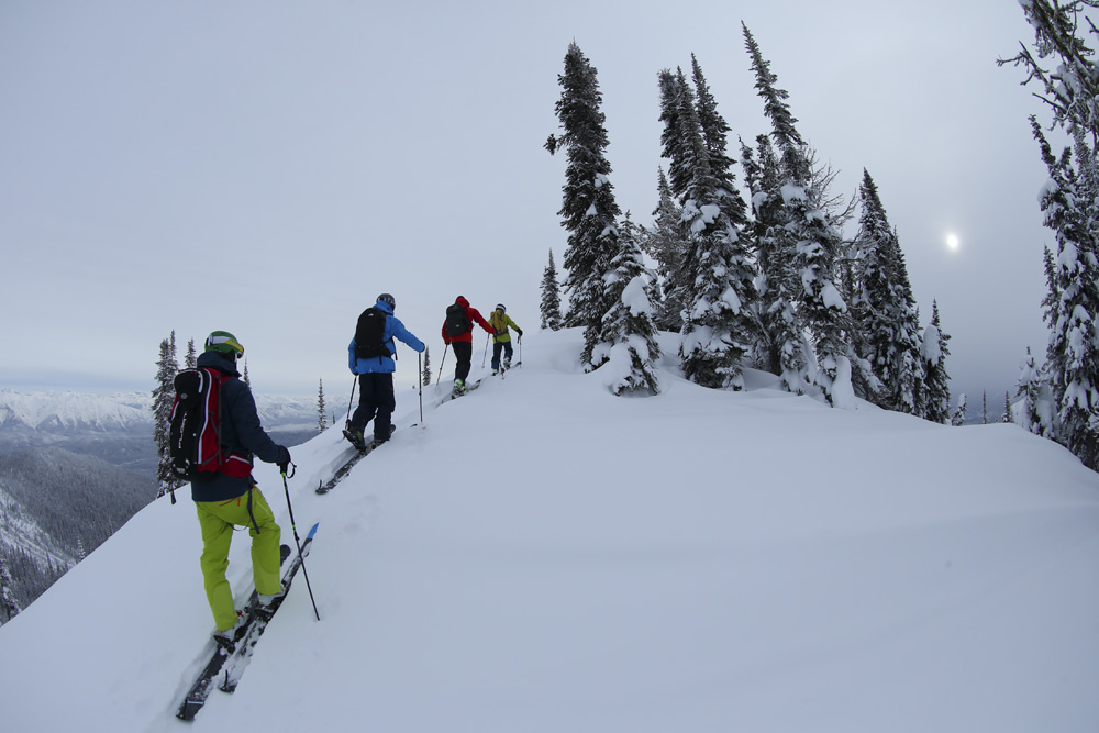 Sunrise Lodge, Esplanade Range, BC, Canada photo:Adam Clark