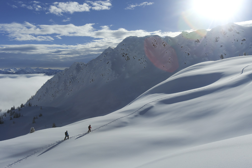 Sunrise Lodge, Esplanade Range, BC, Canada photo:Adam Clark