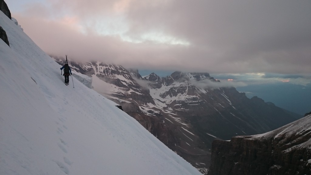 first light on the traverse